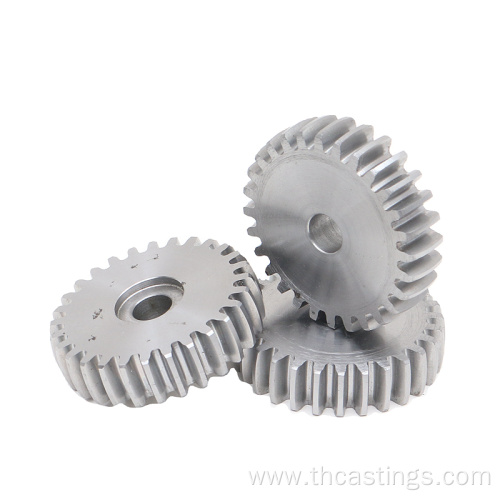 CNC metal gear stainless-steel small worm spur gears